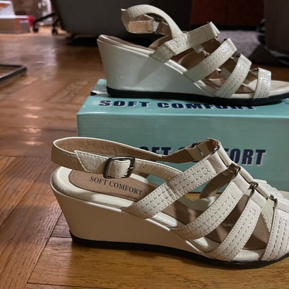 Soft Comfort Women’s Wedge Sandals 👡,Used Once,Condition like new🔥 - Picture 6 of 6